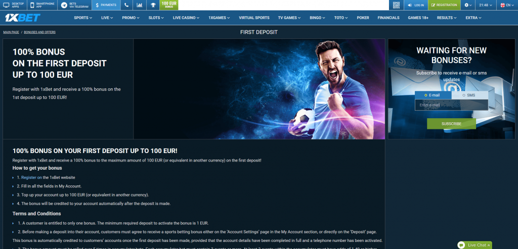 deneyim 1xbet Analizi