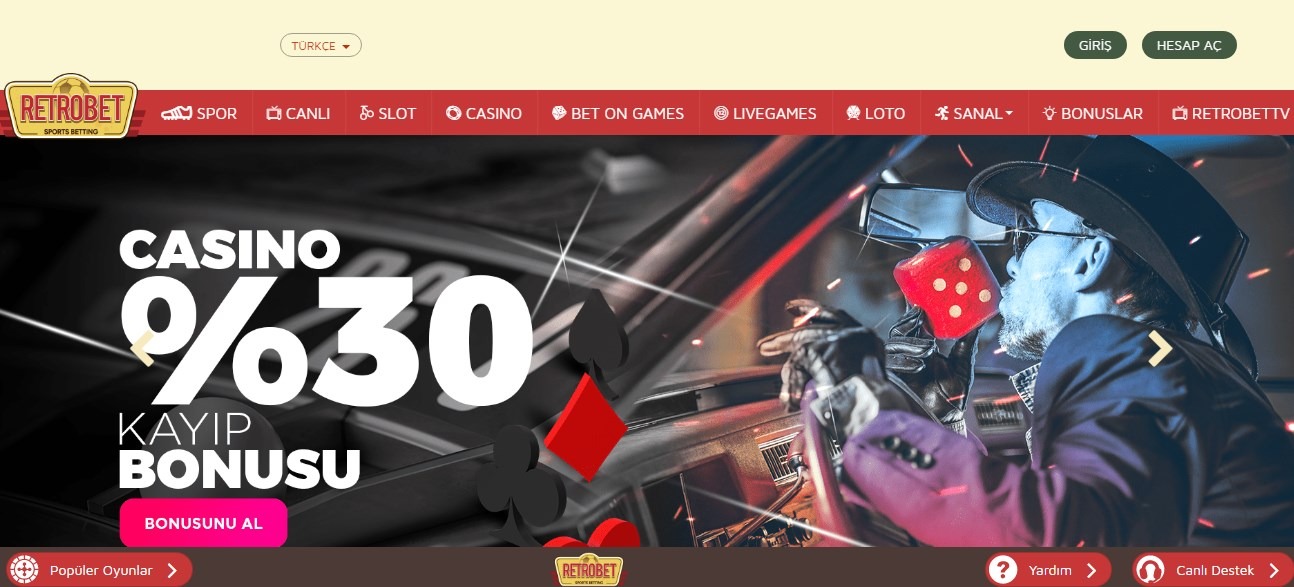 Retrobet Giriş