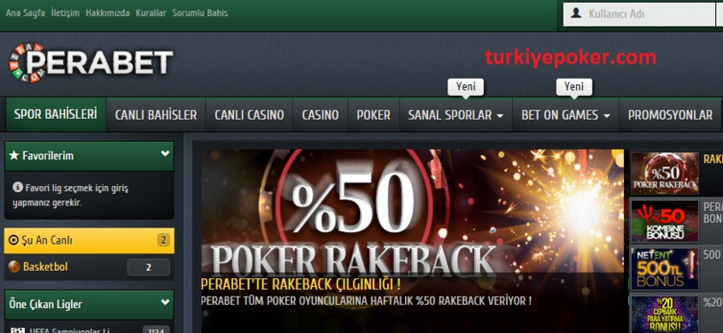 Perabet Giriş