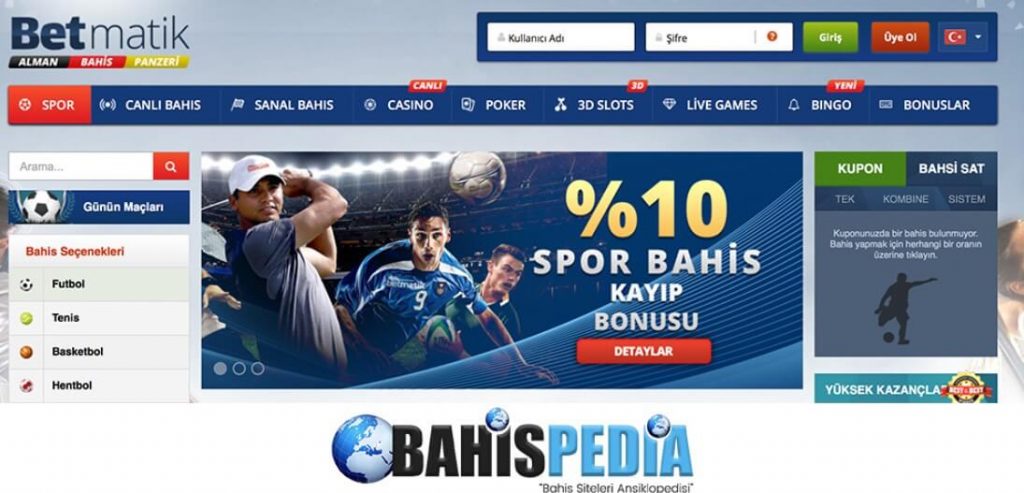 Betmatics Bahisleri Hakkında Temel Bilgiler