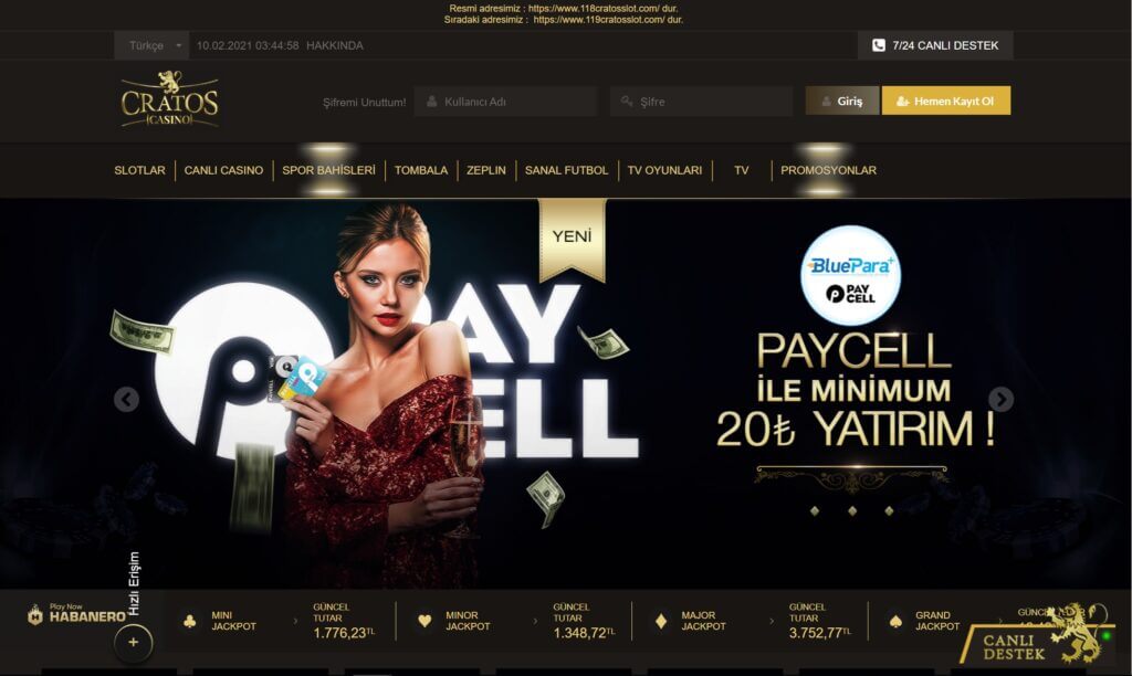 Cratosslot yardım etmek