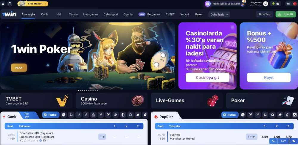 1win Türkiye – 1Win Twitter adresi nedir?